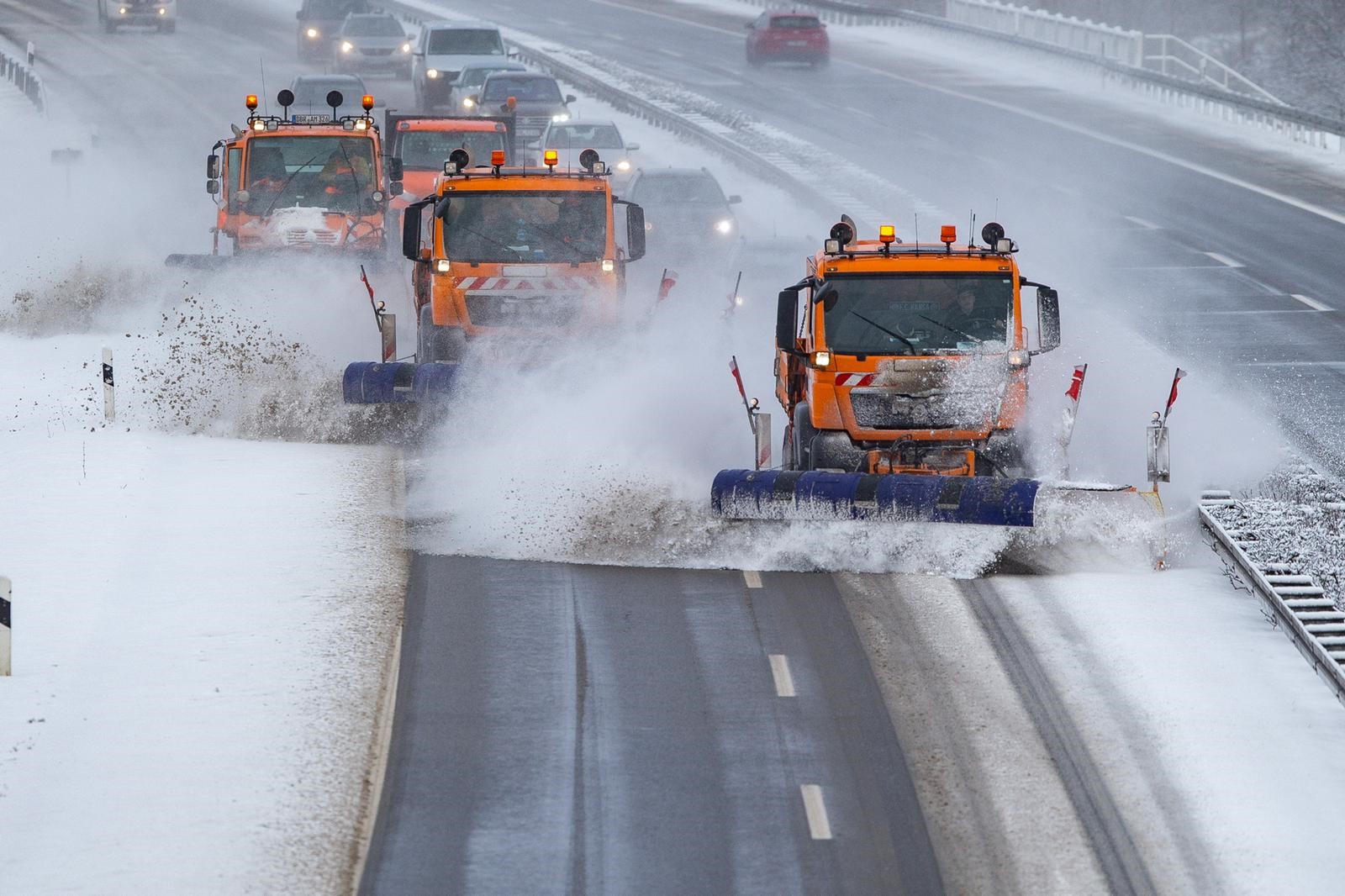 Alarm bei Eis und Schnee: Winterdienst in Wiesbaden